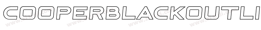 CooperBlackOutline R字体转换 CooperBlackOutline R字体转换